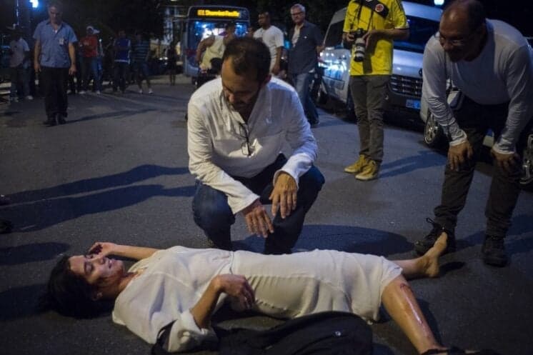 Para gravar "Justiça", dublê de Marjorie Estiano teve que ser atropelada 8 vezes