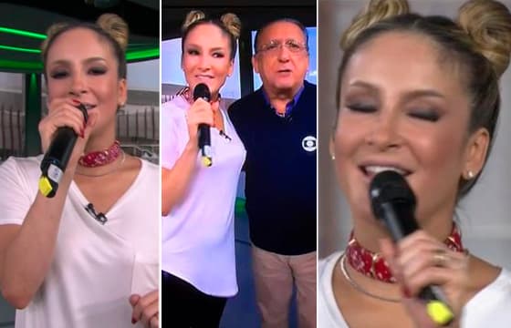 Penteado de Claudia Leitte em transmissão divide opiniões na web