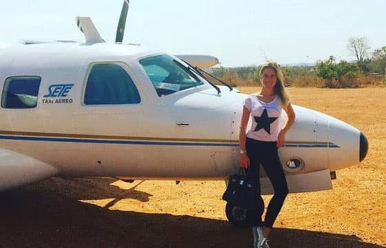 Fiorella Mattheis é atacada na web após comentário sobre aeroporto em Goiás