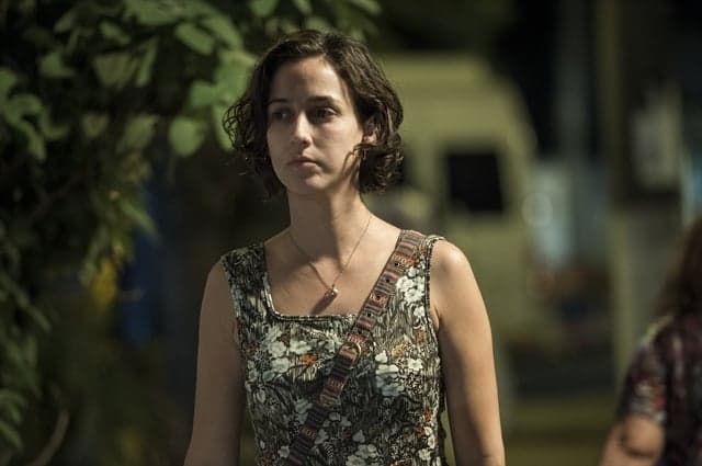 Regina (Camila Mardila) em "Justiça" (Foto: Globo/Estevam Avellar)