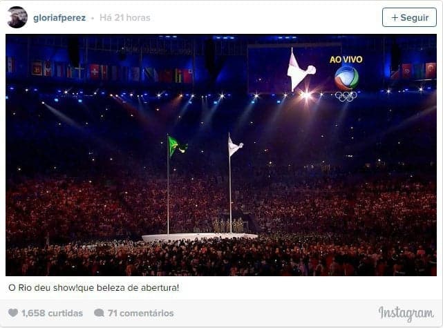 Autora de novelas da Globo assiste Olimpíada na Record e se explica