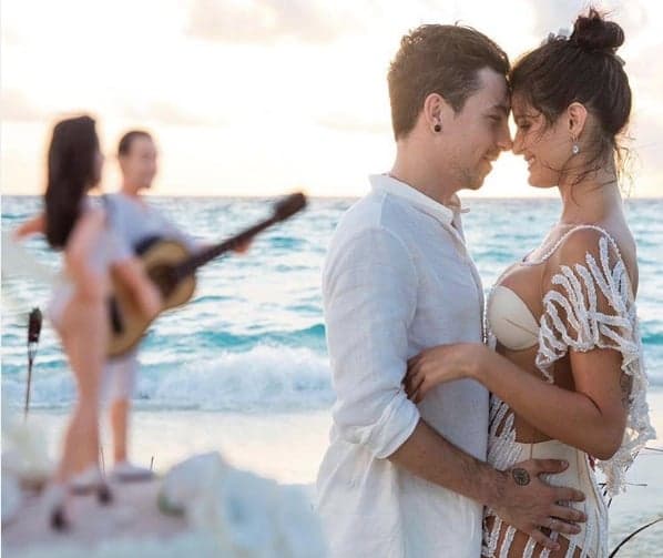 Di Ferrero exibe bastidores de lua de mel com Isabeli Fontana