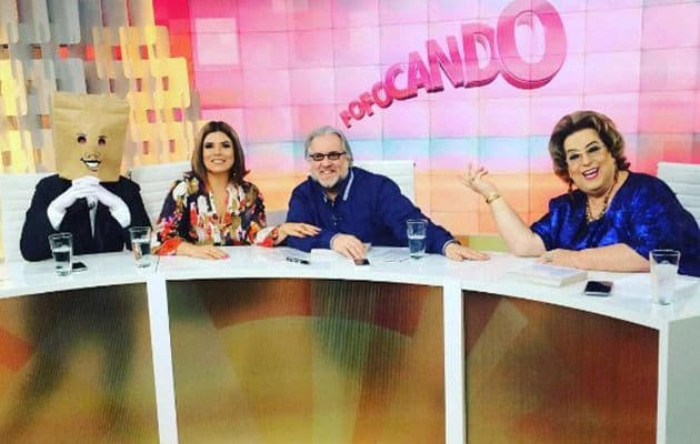 Mara Maravilha sobre Celso Portiolli: "Só perde de beleza para o William Bonner"