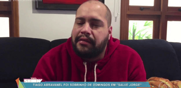 "Vou te amar pra sempre, tio!", diz Tiago Abravanel sobre Montagner, aos prantos