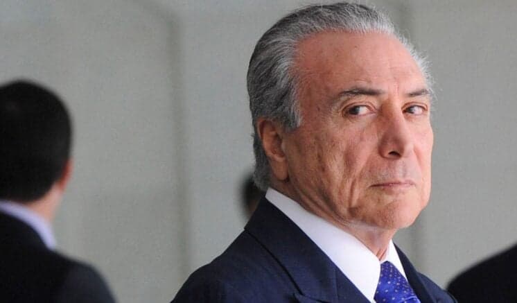 Michel Temer grava entrevista exclusiva para Mariana Godoy