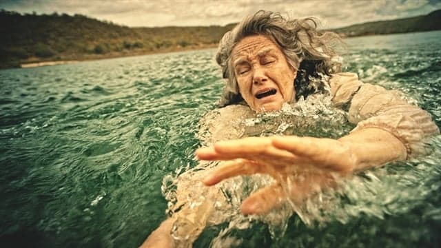 "Velho Chico": Encarnação vê Martim morto após se jogar no rio
