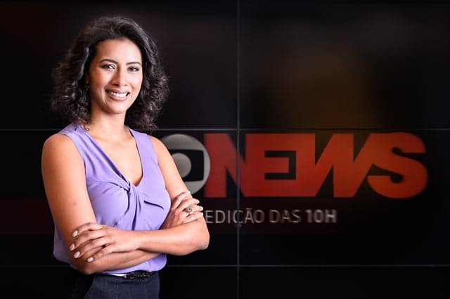 Globo estuda dar mais espaço para Aline Midlej, que é vista como “nova Maju”