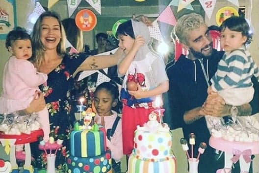 Luana Piovani se faz de dura para Pedro Scooby entrar na linha