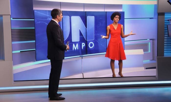 "Se eu vejo que o jornal está tenso, não faço nada", diz Maju sobre brincadeiras