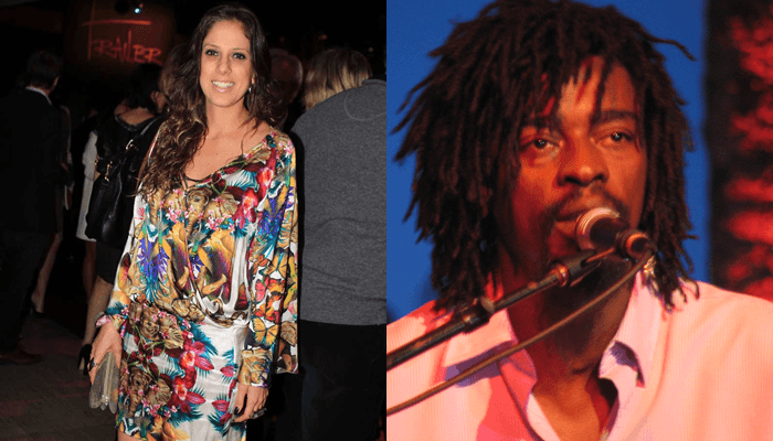 Seu Jorge curte Paris com nova namorada, Karina Maluf