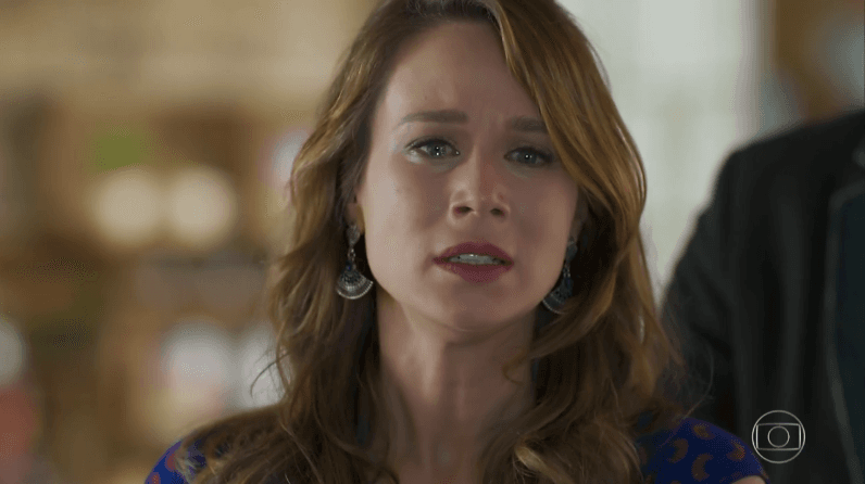 Tancinha (Mariana Ximenes) em cena de "Haja Coração" (Foto: Reprodução/Globo)