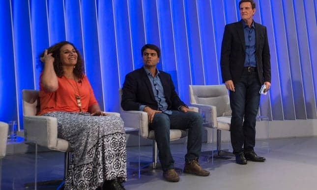 Debate da Globo no Rio é marcado por troca de acusações e direitos de resposta