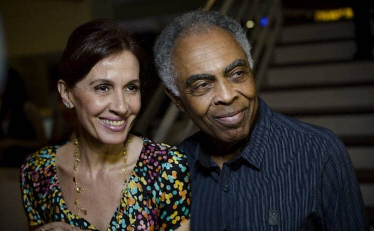 Esposa de Gilberto Gil fica chateada com boatos de morte do marido