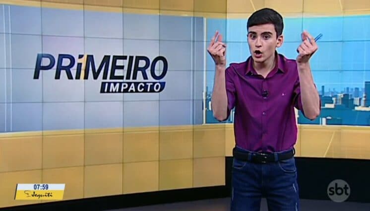 Novo apresentador do SBT, Dudu Camargo alfineta a Record