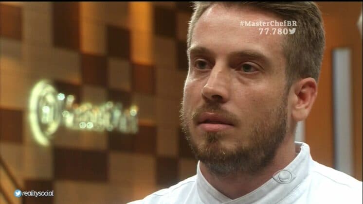 Sócio de Malvino Salvador erra bolo e é eliminado do “MasterChef”