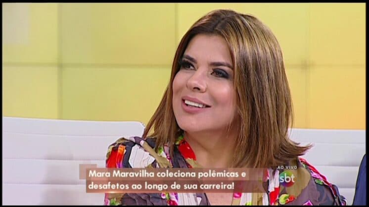 Mara Maravilha já é motivo de discórdia nos bastidores do "Fofocando"