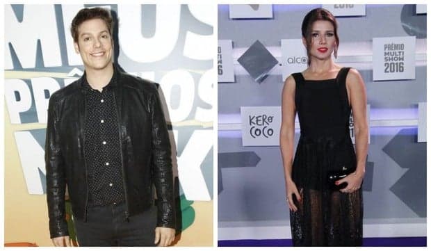 Fábio Porchat tira sarro de Paula Fernandes sobre esquecimento de letra de música na frente dela