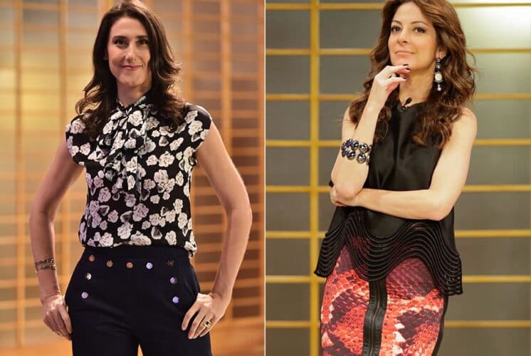 Ana Paula Padrão e Paola Carosella falam sobre a estreia do "MasterChef Profissionais"