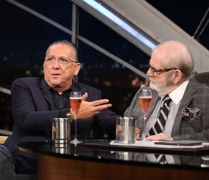 Galvão Bueno é criticado por Jô Soares em entrevista e se irrita