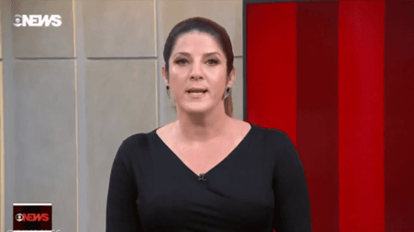 Christiane Pelajo flagra jornalista da Globo cometendo infração e furando ordem da Globo ao vivo: "Desculpa"