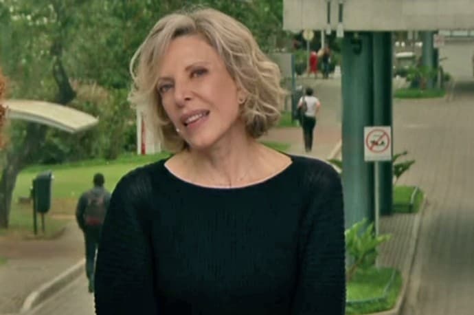 Marília Gabriela diz que usa temperamento "agressivo" para superar nervosismo