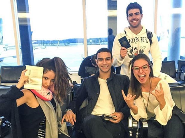 Elenco de "Malhação" grava cenas nos EUA