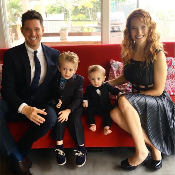 Filho de 3 anos de Michael Bublé está com câncer: "Estamos devastados"