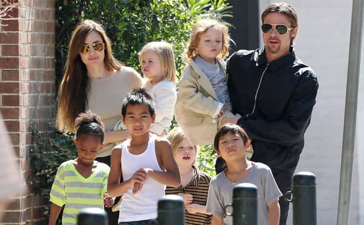 Após separação, filhos de Angelina Jolie querem ficar com Brad Pitt