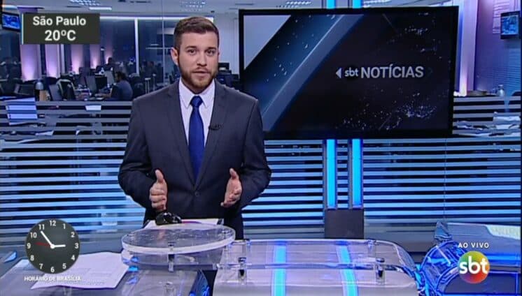 Silvio Santos se empolga e decide colocar "SBT Notícias" no sábado e domingo