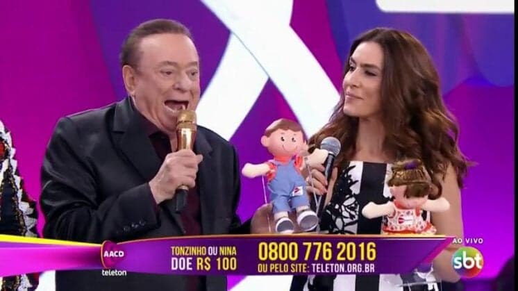 Apesar de boa audiência e apoio da Globo, Teleton segue abaixo do ano passado
