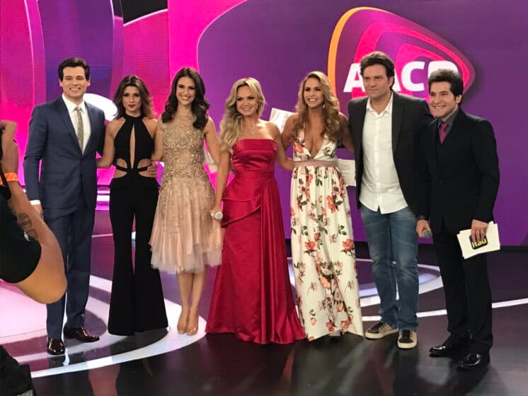 Primeira aparição de Chris Flores no SBT repercute na internet