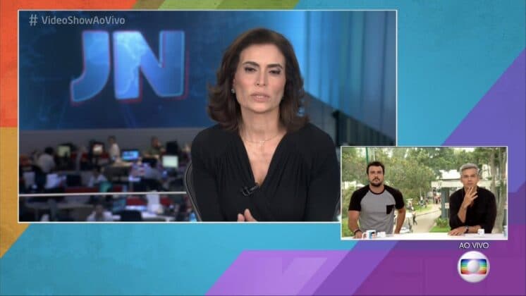 Boletim do "Jornal Nacional" entra no lugar do "Vídeo Show"