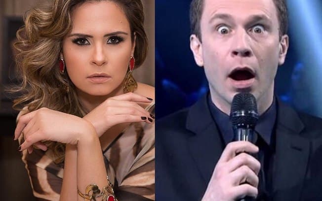 Na internet, Ana Paula Renault detona Tiago Leifert : "Sua hora tá chegando"