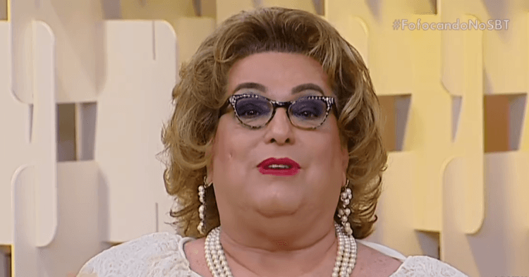 Mamma Bruschetta atualmente luta contra terrível câncer (Foto: Reprodução/SBT)