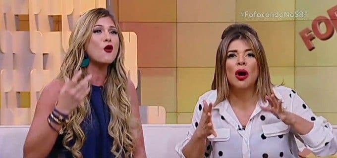 Mara Maravilha e Lívia Andrade armam barraco ao vivo na TV