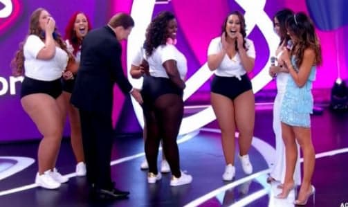 Piadas com participante e Anitta marcam a passagem de Silvio pelo Teleton 2016