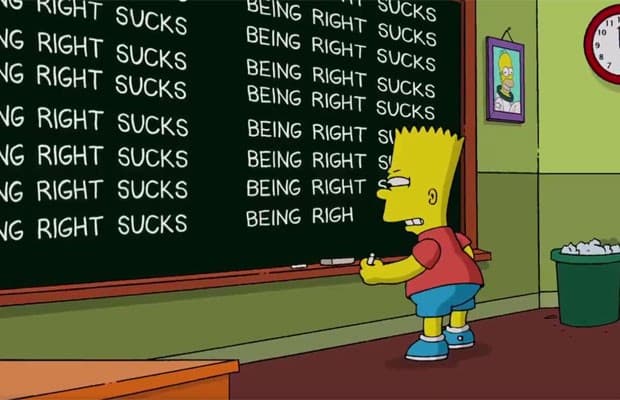 “Estar certo é uma m*” é a resposta dos “Simpsons” sobre previsão em relação a Trump; veja