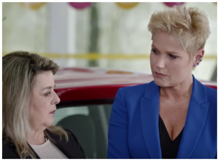 Xuxa vira garota-propaganda de marca e volta a aparecer na Globo