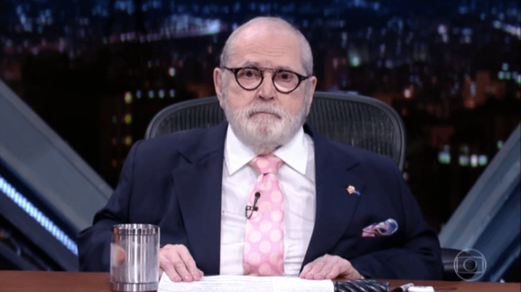 Jô Soares anuncia última semana de seu programa na Globo e pede "perdão" ao juiz Sergio Moro