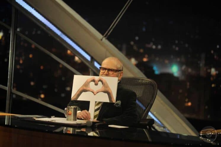 Durante último programa, Globo faz homenagem para Jô Soares