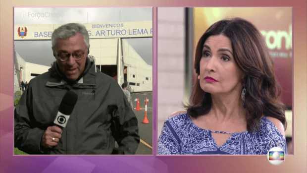 Ari Peixoto comenta choro no "JH" ao falar sobre tragédia com avião da Chapecoense: "Achei que conseguiria falar"
