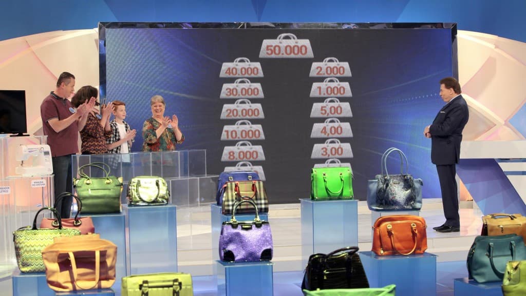 Bolsa Família do programa Silvio Santos (Foto: Reprodução)