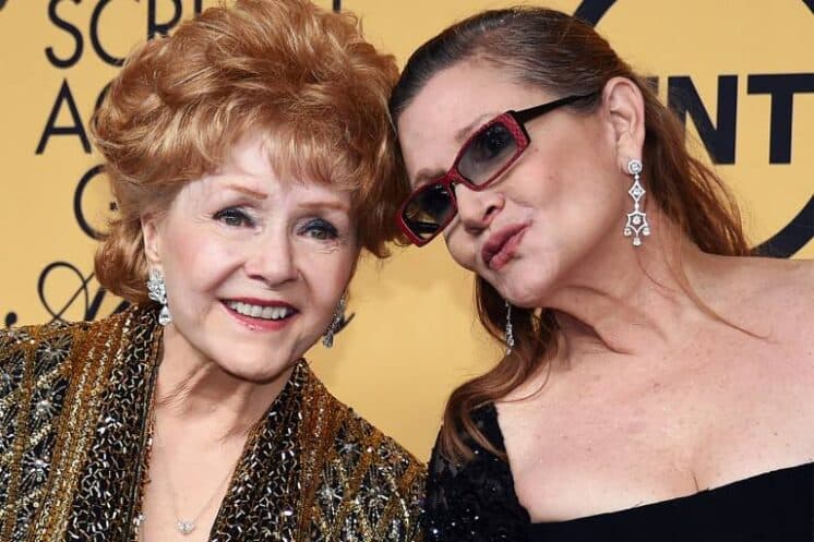 Morre mãe de Carrie Fisher, um dia após a morte da filha