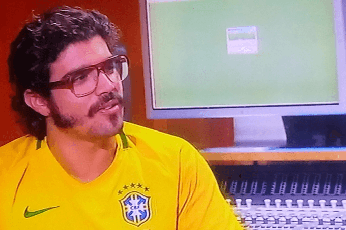 Visual de Caio Castro no "Globo Esporte" vira assunto na web