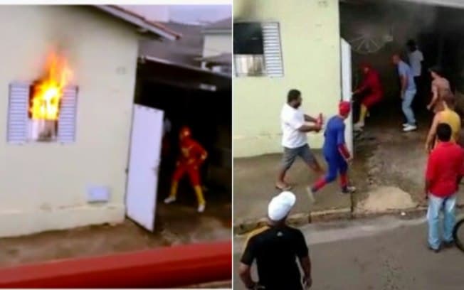 Em ato heroico, Carreta Furacão salva família de incêndio criminoso