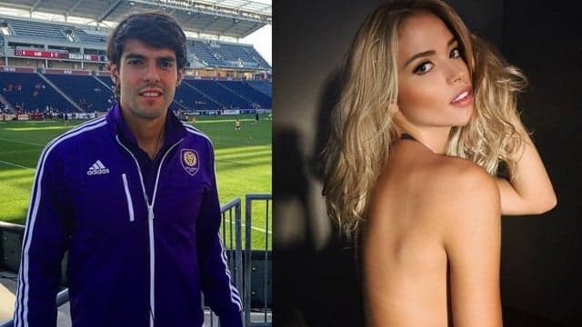 Apaixonada, modelo faz declaração para Kaká: “Sonho”