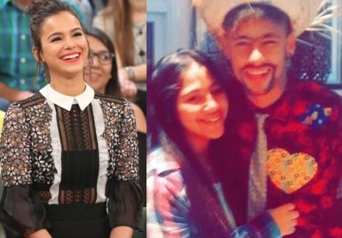 Prima de Neymar faz revelações sobre a atriz Bruna Marquezine