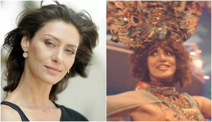 Maria Fernanda Cândido usou prótese no nariz para gravar minissérie "Dois Irmãos"
