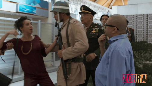Programa “Zorra” brinca com pedido da volta da Ditadura em protestos