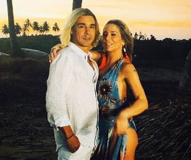 André Gonçalves e Danielle Winits comemoram um mês de casados em hotel de luxo